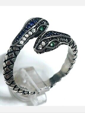 Sterling Silver Snake Ring size 7
